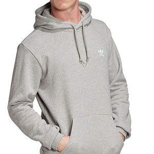Originals Men's Essential Hoodie Sweatshirt, Medium Grey Heather, S
